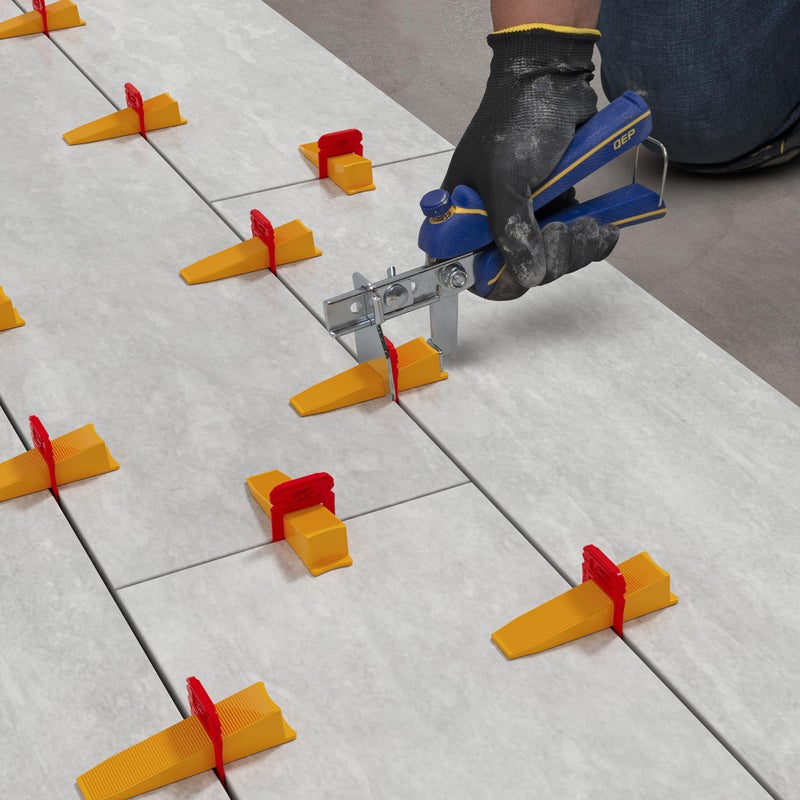 QEP Xtreme Tile Leveling System  Part A  Clips for 1/8"" Grout (500 Pack) - Image 2